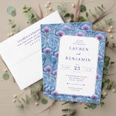 Twilight Nouveau Wedding Vierkante Sticker (Personaliseer deze collectie van deze onafhankelijke maker. Test)