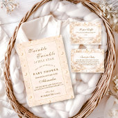 Twinkle Little Star Gold Diapper Raffle Informatiekaartje