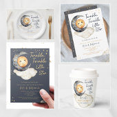 Twinkle Twinkle Baby shower Kaart