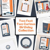 Blue Racing Car Cadeaupapier