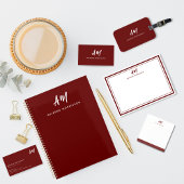 Minimale dun- en dikke maragrens notitiekaartje