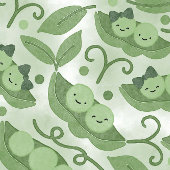 Twee erwten in een Pod Twin Girl Baby shower Bedankkaart