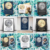 Twee maanden De maan 2e verjaardag Feesthoedjes