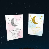 Two The Moon 2e verjaardag Classic Ronde Sticker