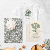 Two Wild Tropical Giraffe Animal Birthday Party  Servet