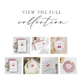 Trendy Cherry op Top Vrijgezellenfeest Papieren Bordje