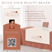 Custom Stamp for Makeup Artist Loyalty Cards Rubberstempel