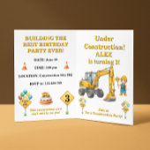 Verjaardagsbanner Bouw | Verjaardagszone Spandoek