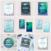 Onder het Zee | Ocean Thed Baby shower Ronde Button 3,2 Cm