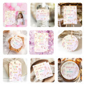 Magische pastei Unicorn Rainbow Birthday Bedankdoosjes