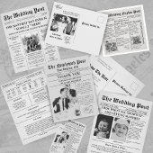 De beste tijdlijn en trouwprogramma's voor kranten handwaaier