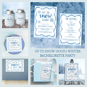 Snow In Love Winter Bachelorette Party Blikjeskoeler