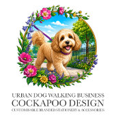 Cockapoo hondenwandel dagopvang notitieboek