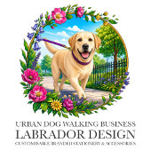 Labrador Hondenuitlater Trainer Visitekaartje