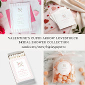 Cupid Arrow Lovestruck Valentine's Bridal Shower Servet