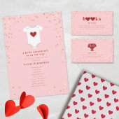 Valentijn Raffle Baby shower Enclo Informatiekaartje