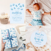 Valentijn Roze Hart Macarons Cadeaupapier