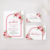 Valentijnse Baby showers Luier Raffle Kaart