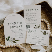 GROENE Tuin Bloemen Huwelijk Kaart