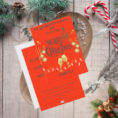 Zeer vrolijk kerstfeest ronde kartonnen onderzetter