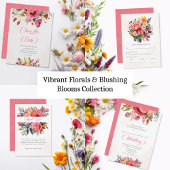 Blozen Blooms Wedding Save The Date