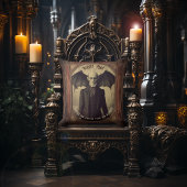 QR Code Vampier Raffle  Dracula's Halloween Informatiekaartje