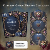 Victoriaanse Gotische Trouwcollectie Sleutelhanger
