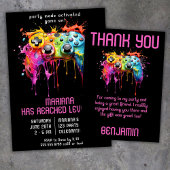 Meisje Gamer Roze Video Game Party Papieren Bordje