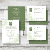 Tweetalige Vietnamese Ranunculus bruiloft RSVP