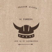 Dragon & Viking Birthday Uitnodiging
