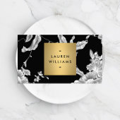  zwart-wit bloemmotief zwarte inkt pen