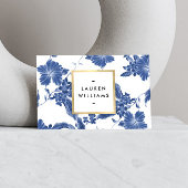 blauw en wit flat noot Kaart