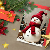 Vintage Kerst - Metalen Sleutelhanger