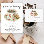 Liefde is brouwen Hoeveel kussen bruids spel Informatiekaartje