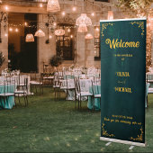 donkergroene RSVP-kaart Uitnodiging Briefkaart