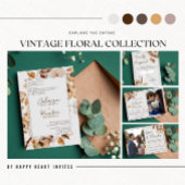 Bloemen Herfst Trouwtafel Tafelnummer
