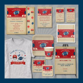  Football Baby shower Welkomstbord Servet