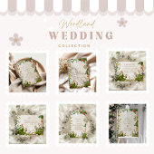  bosbessen bruiloft kaart