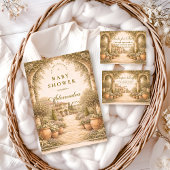 Vintage Garden Florals Diapper Raffle  Informatiekaartje