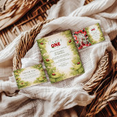 Photo Vintage Garden Lady Bug 1st Birthday Kaart