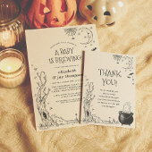 Cauldron Baby is brouwen Dank u Bedankkaart