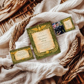 Vintage Military Graduation Party Kaart