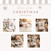 Vintage Pink Nutcracker Wonderland Keramisch Ornament