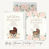 Baby shower Eucalyptus leest elegant botanisch Servet