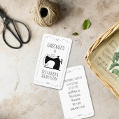 Vintage naaimachine handwerk product labels