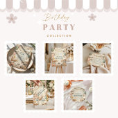 Vintage Storybook Car Two Fast Birthday Kaart