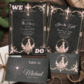  stijl lijst met ingewikkelde florale design kaart