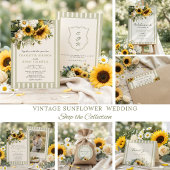 Sunflower Wedding Etiket
