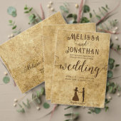 rustieke bruine bruiloft Bewaar de datum Kaart (Personaliseer deze collectie van deze onafhankelijke maker. Test)