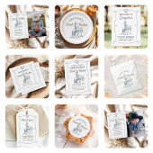  Western Cowboy Baby shower Kaart